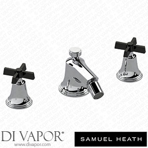 Samuel Heath V6K13XBNP-CP 3 Hole Bidet Filler without Pop-Up Waste Spare Parts