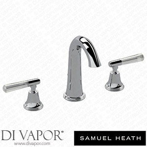 Samuel Heath V6K16CCRNP-CP 3 Hole Basin Filler without Pop-Up Waste Spare Parts