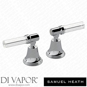 Samuel Heath V6K42L-CP Side Valves for Overflow Filler (Pair) Spare Parts