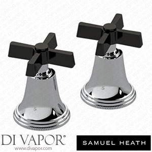 Samuel Heath V6K42XB-CP Side Valves for Overflow Filler (Pair) Spare Parts