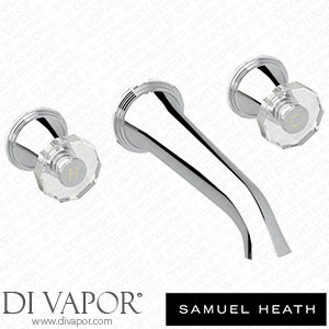 Samuel Heath V6K47D-CP 3 Hole Wall Mounted Bath Filler Spare Parts