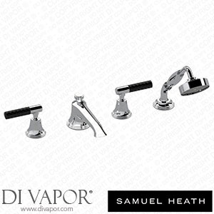 Samuel Heath V6K48BCQ-CP 4 Hole Bath Filler Spare Parts