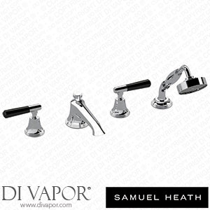 Samuel Heath V6K48BCR-CP 4 Hole Bath Filler Spare Parts