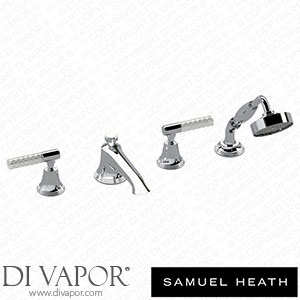 Samuel Heath V6K48CCQ-CP 4 Hole Bath Filler Spare Parts