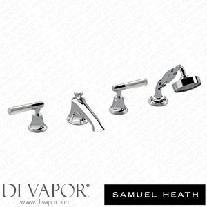 Samuel Heath V6K48CCR-CP 4 Hole Bath Filler Spare Parts