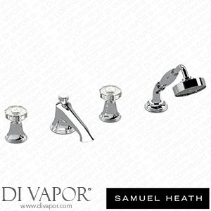 Samuel Heath V6K48D-CP 4 Hole Bath Filler Spare Parts