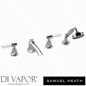 Samuel Heath V6K48L-CP 4 Hole Bath Filler Spare Parts