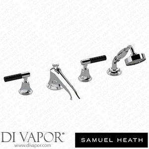 Samuel Heath V6K49BCQ-CP 4 Hole Bath Filler with Extended Spout Spare Parts