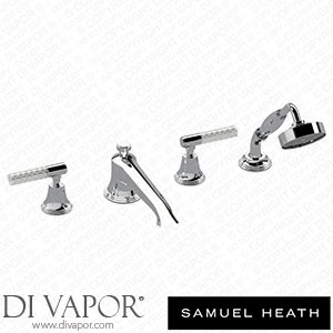 Samuel Heath V6K49CCQ-CP 4 Hole Bath Filler with Extended Spout Spare Parts