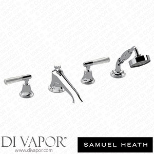 Samuel Heath V6K49CCR-CP 4 Hole Bath Filler with Extended Spout Spare Parts