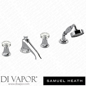 Samuel Heath V6K49D-CP 4 Hole Bath Filler with Extended Spout Spare Parts