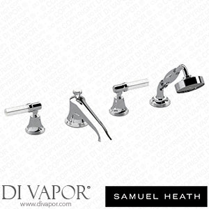 Samuel Heath V6K49L-CP 4 Hole Bath Filler with Extended Spout Spare Parts