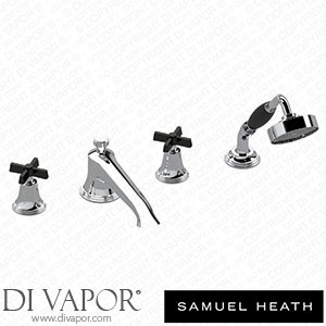 Samuel Heath V6K49XB-CP 4 Hole Bath Filler with Extended Spout Spare Parts