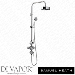 Samuel Heath V6K6XCCQ9-CP Exposed 1/2 Thermostatic Shower Set - 2 Flow Controls Spare Parts