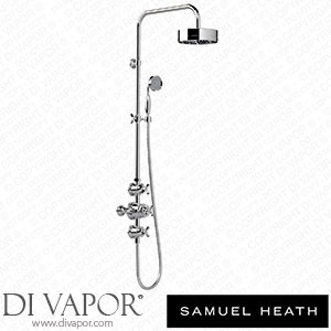 Samuel Heath V6K6XX9-CP Exposed 1/2 Thermostatic Shower Set - 2 Flow Controls Spare Parts