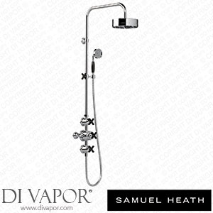 Samuel Heath V6K6XXB9-CP Exposed 1/2 Thermostatic Shower Set - 2 Flow Controls Spare Parts