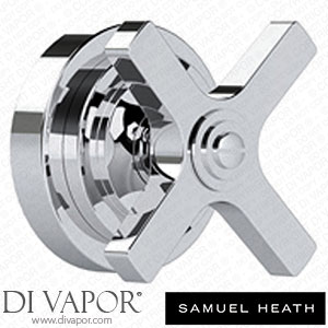 Samuel Heath V768-TXF-CP Trim Set for V168-Is Concealed 3 Way Diverter Spare Parts