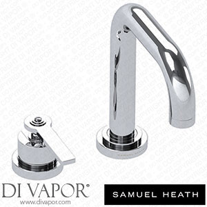 Samuel Heath V7K13-2LF-CP 2 Hole Basin Mixer with Pop-Up Waste 198Mm Spout Height Spare Parts