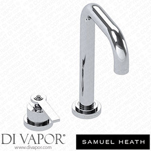 Samuel Heath V7K13-3LF-CP 2 Hole Basin Mixer with Pop-Up Waste 259Mm Spout Height Spare Parts