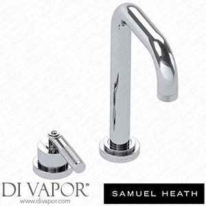 Samuel Heath V7K13-3LK-CP 2 Hole Basin Mixer with Pop-Up Waste 259Mm Spout Height Spare Parts