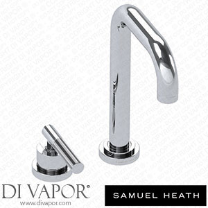 Samuel Heath V7K13-3LL-CP 2 Hole Basin Mixer with Pop-Up Waste 259Mm Spout Height Spare Parts