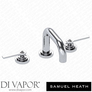 Samuel Heath V7K14LF-CP 3 Hole Basin Filler with Pop-Up Waste 139Mm Spout Height Spare Parts