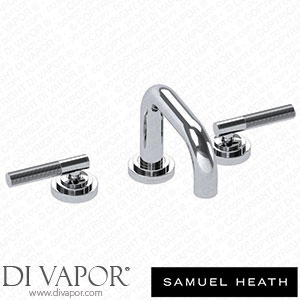 Samuel Heath V7K14LLNP-CP 3 Hole Basin Filler without Pop-Up Waste 139Mm Spout Height Spare Parts