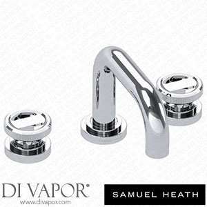 Samuel Heath V7K14LWNP-CP 3 Hole Basin Filler without Pop-Up Waste 139Mm Spout Height Spare Parts