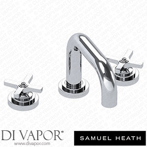 Samuel Heath V7K14XFNP-CP 3 Hole Basin Filler without Pop-Up Waste 139Mm Spout Height Spare Parts