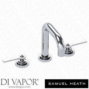 Samuel Heath V7K15LFNP-CP 3 Hole Basin Filler without Pop-Up Waste 198Mm Spout Height Spare Parts