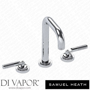 Samuel Heath V7K16LKNP-CP 3 Hole Basin Filler without Pop-Up Waste 259Mm Spout Height Spare Parts