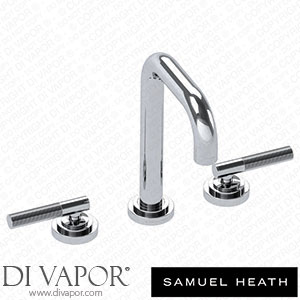 Samuel Heath V7K16LLNP-CP 3 Hole Basin Filler without Pop-Up Waste 259Mm Spout Height Spare Parts