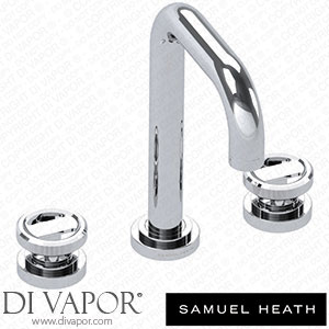 Samuel Heath V7K16LW-CP 3 Hole Basin Filler with Pop-Up Waste 259Mm Spout Height Spare Parts