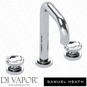 Samuel Heath V7K16LWNP-CP 3 Hole Basin Filler without Pop-Up Waste 259Mm Spout Height Spare Parts