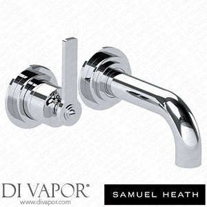 Samuel Heath V7K20-1LF-NP-CP 2 Hole Wall Mounted Basin Mixer without Plate 144Mm Spout Length Spare Parts