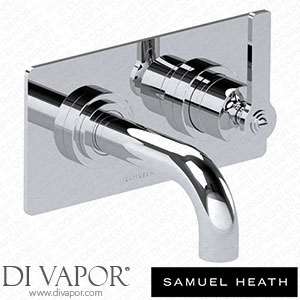 Samuel Heath V7K20-1LF-RH-CP 2 Hole Wall Mounted Basin Mixer Right Handed 144Mm Spout Length Spare Parts