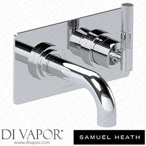 Samuel Heath V7K20-1LL-RH-CP 2 Hole Wall Mounted Basin Mixer Right Handed 144Mm Spout Length Spare Parts