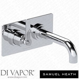 Samuel Heath V7K20-2LF-LH-CP 2 Hole Wall Mounted Basin Mixer Left Handed 184Mm Spout Length Spare Parts