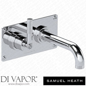 Samuel Heath V7K20-2LK-LH-CP 2 Hole Wall Mounted Basin Mixer Left Handed 184Mm Spout Length Spare Parts