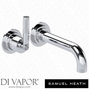 Samuel Heath V7K20-2LK-NP-CP 2 Hole Wall Mounted Basin Mixer without Plate 184Mm Spout Length Spare Parts