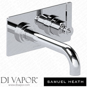 Samuel Heath V7K20-3LF-RH-CP 2 Hole Wall Mounted Basin Mixer Right Handed 214Mm Spout Length Spare Parts