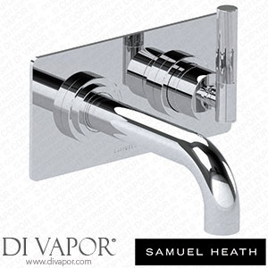 Samuel Heath V7K35-1LL-RH-CP 2 Hole Wall Mounted Bath Mixer Right Handed 184Mm Spout Length Spare Parts