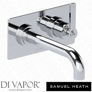 Samuel Heath V7K35-2LF-RH-CP 2 Hole Wall Mounted Bath Mixer Right Handed 214Mm Spout Length Spare Parts