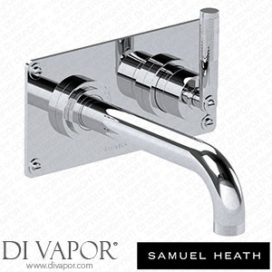 Samuel Heath V7K35-2LK-RH-CP 2 Hole Wall Mounted Bath Mixer Right Handed 214Mm Spout Length Spare Parts