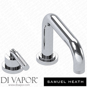 Samuel Heath V7K38-2LK-CP 2 Hole Bath Mixer 196Mm Spout Length Spare Parts