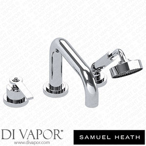 Samuel Heath V7K39-2LF-CP 3 Hole Bath Mixer 196Mm Spout Length Spare Parts