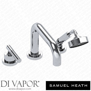 Samuel Heath V7K39-2LL-CP 3 Hole Bath Mixer 196Mm Spout Length Spare Parts