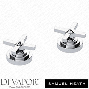 Samuel Heath V7K42XF-CP Side Valves for Overflow Filler (Pair) Spare Parts