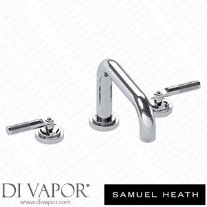 Samuel Heath V7K44-2LK-CP 3 Hole Bath Filler 196Mm Spout Length Spare Parts