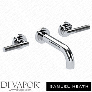 Samuel Heath V7K47-1LL-CP 3 Hole Wall Mounted Bath Filler 180Mm Spout Length Spare Parts